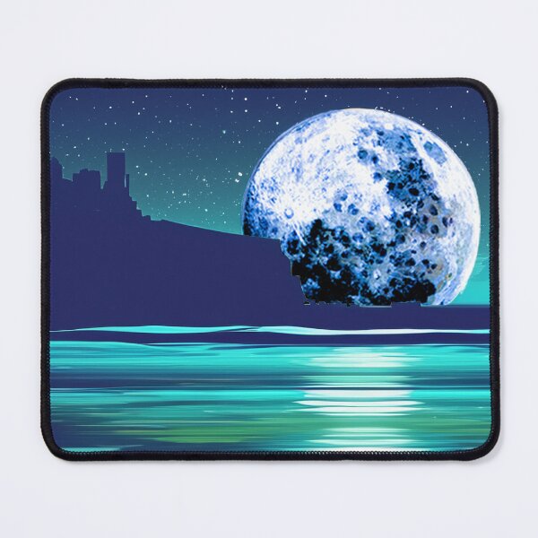 Item preview, Neon Ocean Crumpet Moonrise designed and sold by LionBrew.