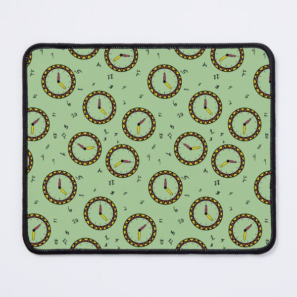 Item preview, Copy of Tick Tock clock on green designed and sold by Celeste Bocchicchio-Chaudhri.