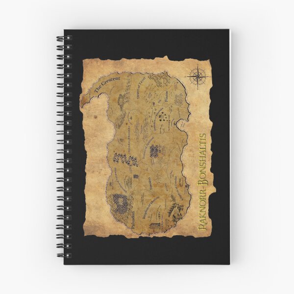 Item preview, The Map of Raknorr-Bonshaltis!  designed and sold by AkselBookWizard.