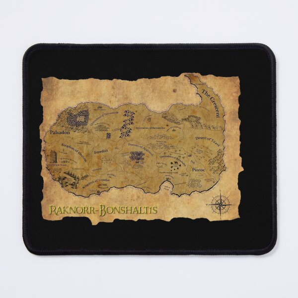 Item preview, The Map of Raknorr-Bonshaltis!  designed and sold by AkselBookWizard.