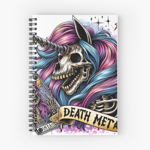 Item preview, Skeleton Unicorn (With Death) designed and sold by clarkfraser.