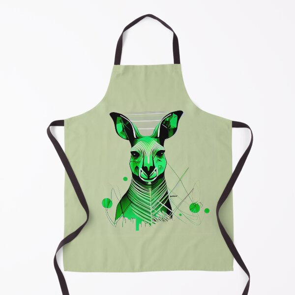 Item preview, Abstract Green Kangaroo - dePace' designed and sold by mrpropcake.