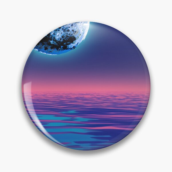 Item preview, Neon Ocean Crumpet Moonrise designed and sold by LionBrew.
