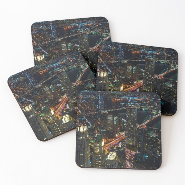 Item preview, Brooklyn, Manhattan and Williamsburg Bridges, New York City, Cityscape designed and sold by newburyboutique.