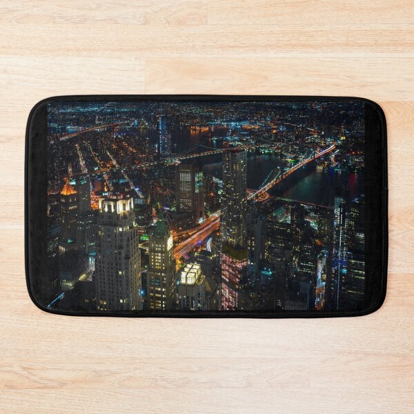 Item preview, Brooklyn, Manhattan and Williamsburg Bridges, New York City, Cityscape designed and sold by newburyboutique.