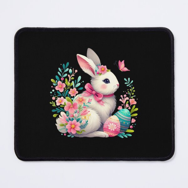 Item preview, Funny Floral Easter Rabbit designed and sold by Artistoos.