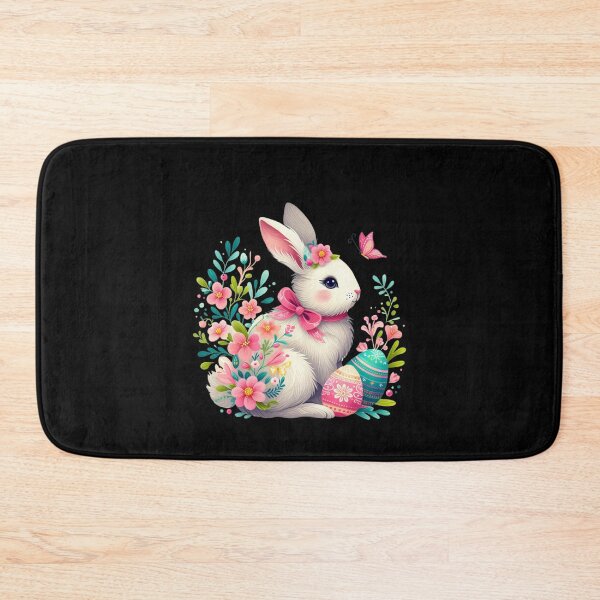 Item preview, Funny Floral Easter Rabbit designed and sold by Artistoos.
