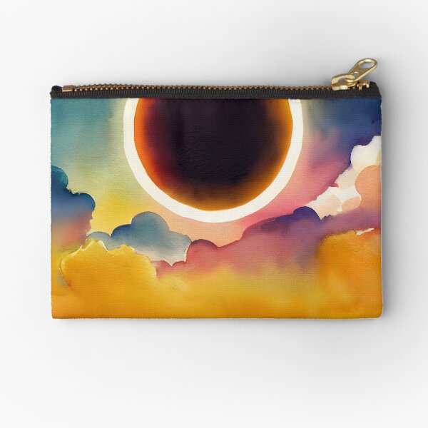 Item preview, Bright Watercolor Eclipse designed and sold by sylviatx.