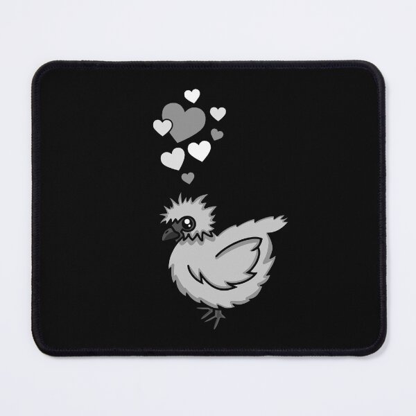 Item preview, Cute Silkie Chicken With Hearts designed and sold by eternallygifted.