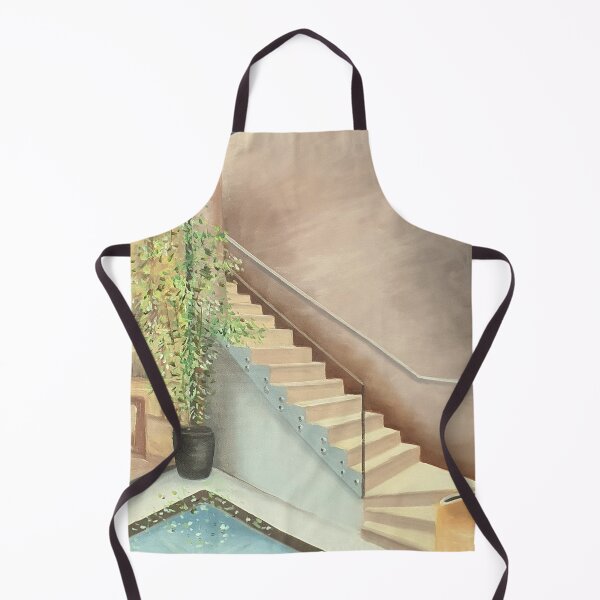 Item preview, stairs. oil on canvas designed and sold by Tereza Pilar  Art.