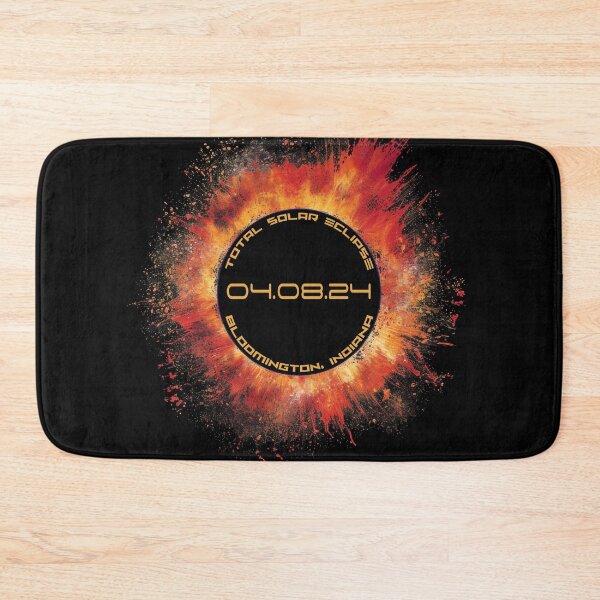 Item preview, Total Solar Eclipse April 8 2024 Bloomington Indiana designed and sold by NateFellhauer.