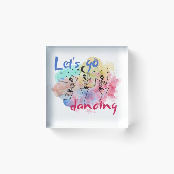 Item preview, Dancing skeletons let's go dancing designed and sold by LuckyFamily.