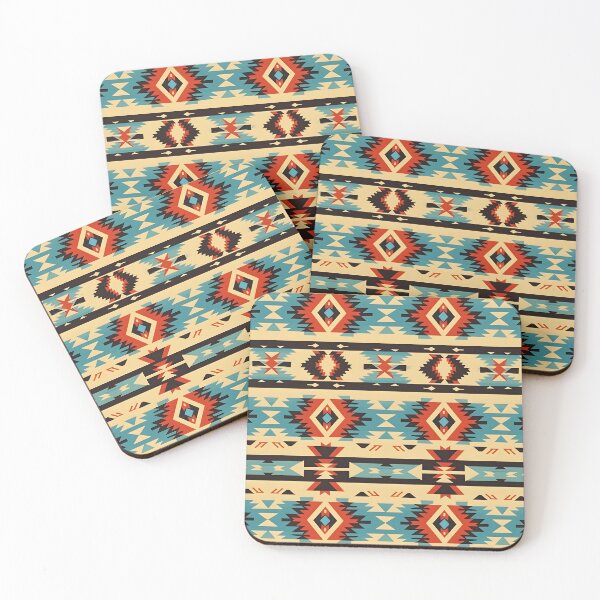 Item preview, Seamless Mexican Poncho Style Repeating Tile Wallpaper Pattern designed and sold by ZeptepiPatterns.