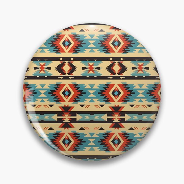 Item preview, Seamless Mexican Poncho Style Repeating Tile Wallpaper Pattern designed and sold by ZeptepiPatterns.