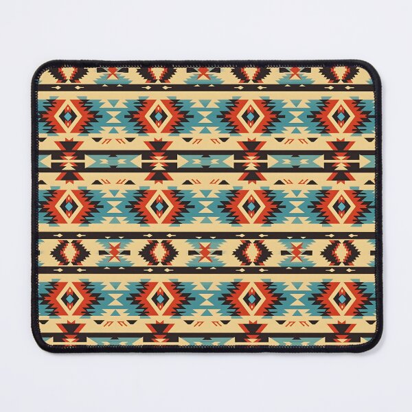 Item preview, Seamless Mexican Poncho Style Repeating Tile Wallpaper Pattern designed and sold by ZeptepiPatterns.