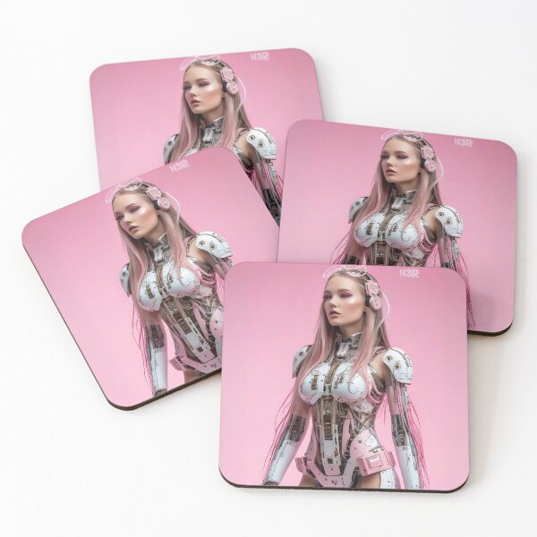Item preview, Android Cyber Girl Pink II designed and sold by N3oray.