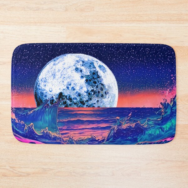 Item preview, Neon Ocean Crumpet Moonrise designed and sold by LionBrew.
