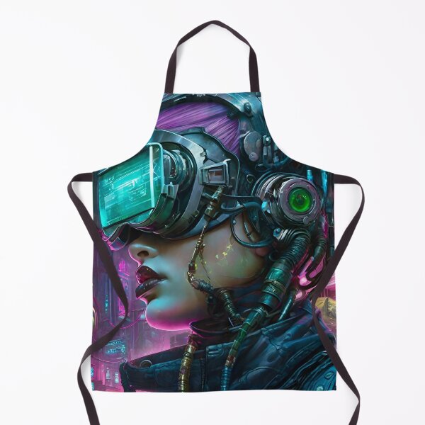Item preview, Cyberpunk Data Hacker - Sci Fi Art concept designed and sold by Delerat7.
