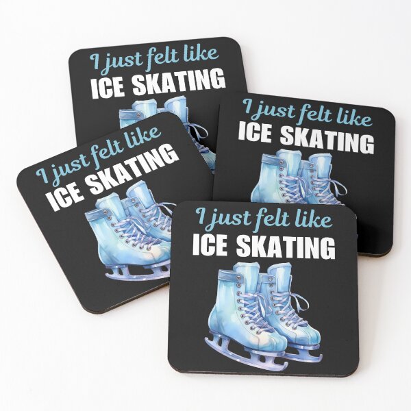 Item preview, I just felt like ice skating, funny ice skating hobby sayings or quote designed and sold by NBSStore.