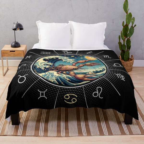 Item preview, ZODIAC Cancer - Astrological CANCER - CANCER - ZODIAC sign - Van Gogh style - 8 designed and sold by ArtProjectShop.