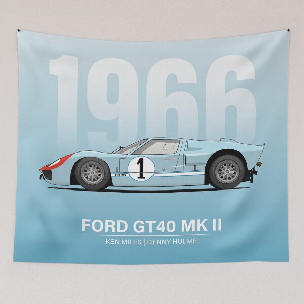 Item preview, 1966 Lemans Racing GT40 MK2  designed and sold by ElseWorldDesign.
