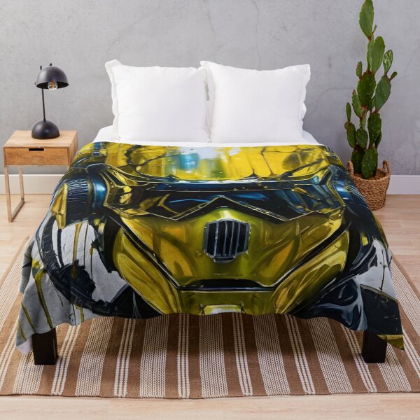 Item preview, Cyborg in Yellow - Sci Fi Art concept designed and sold by Delerat7.