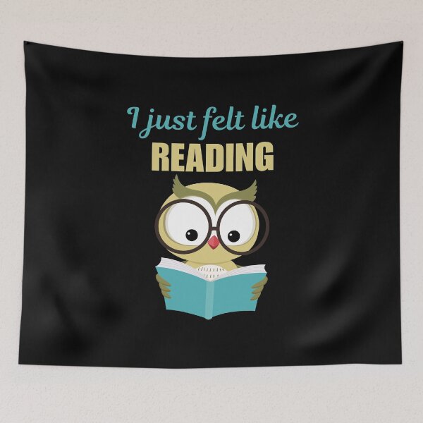 Item preview, I just felt like reading, funny reading fan or enthusiast. For people who love to read books, booktrovert designed and sold by NBSStore.