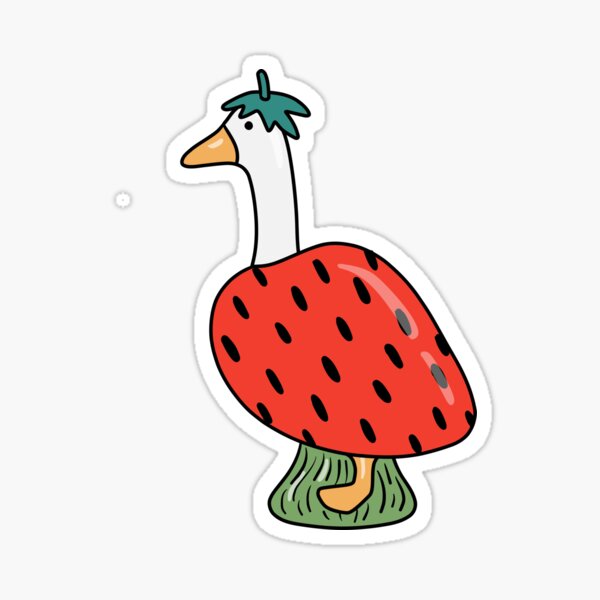 Item preview, Spring Goose - Strawberry designed and sold by ChelseaZo.