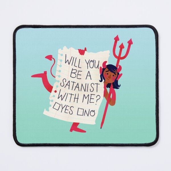 Item preview, Will You Be A Satanist With Me - Shade 2 designed and sold by avneato.