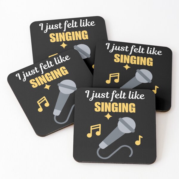 Item preview, I just felt like singing, funny singing hobby sayings designed and sold by NBSStore.