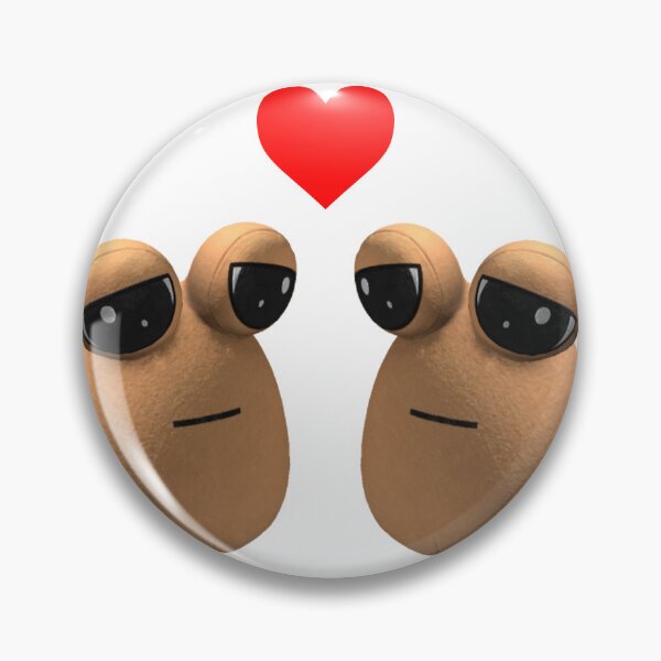 Item preview, Pou Sad and in Love Sticker designed and sold by Orange Arts.