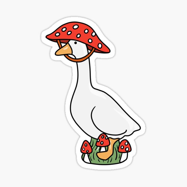 Item preview, Spring Goose - Mushroom designed and sold by ChelseaZo.