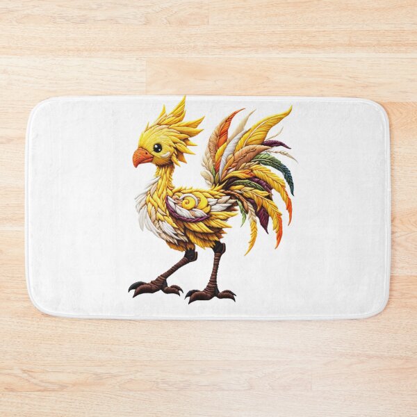 Item preview, Embroidered Chocobo Legendary Bird from Final Fantasy Series designed and sold by kylmllr101684.