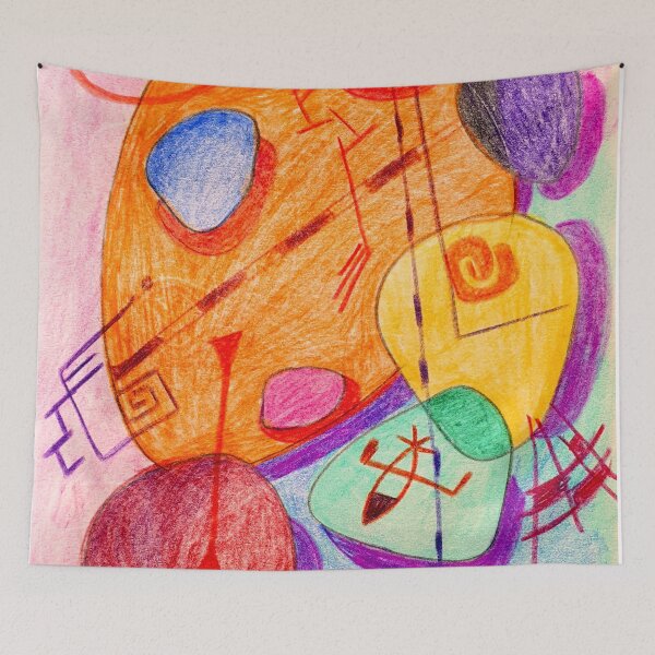 Item preview, space abstract designed and sold by Tereza Pilar  Art.