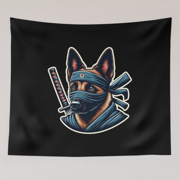 Item preview, Belgian Malinois ninja designed and sold by ThisDress.