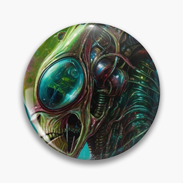 Item preview, Alien in Green - Sci Fi Fantasy Art designed and sold by Delerat7.