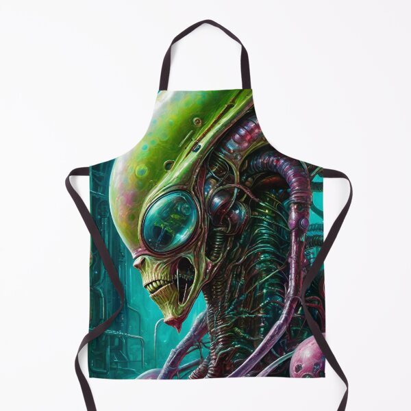 Item preview, Alien in Green - Sci Fi Fantasy Art designed and sold by Delerat7.