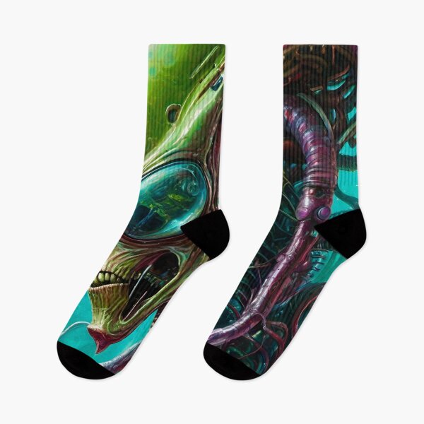 Item preview, Alien in Green - Sci Fi Fantasy Art designed and sold by Delerat7.