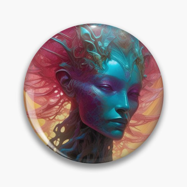 Item preview, Alien Woman - Sci Fi Fantasy Art designed and sold by Delerat7.