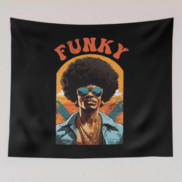 Item preview, Vintage Groovy Black Power 70s-Style Funky: Unleash Your Inner Cool! designed and sold by paulo silveira.