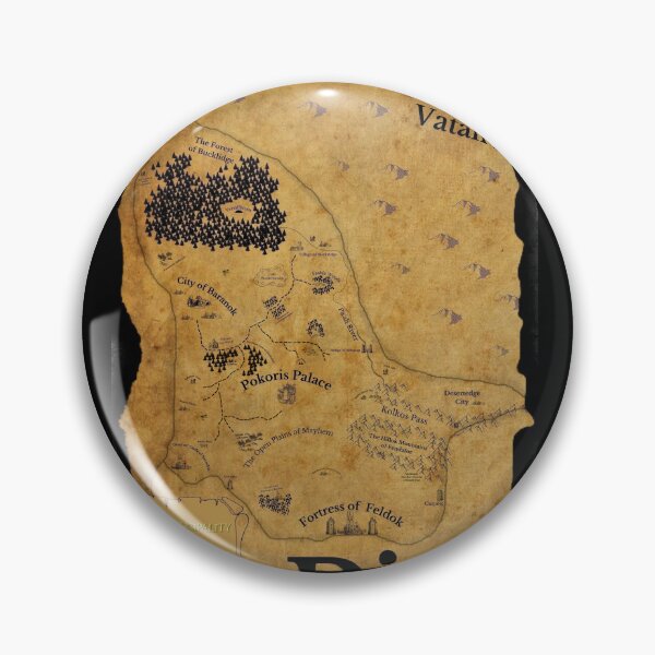Item preview, Map of Pok designed and sold by AkselBookWizard.