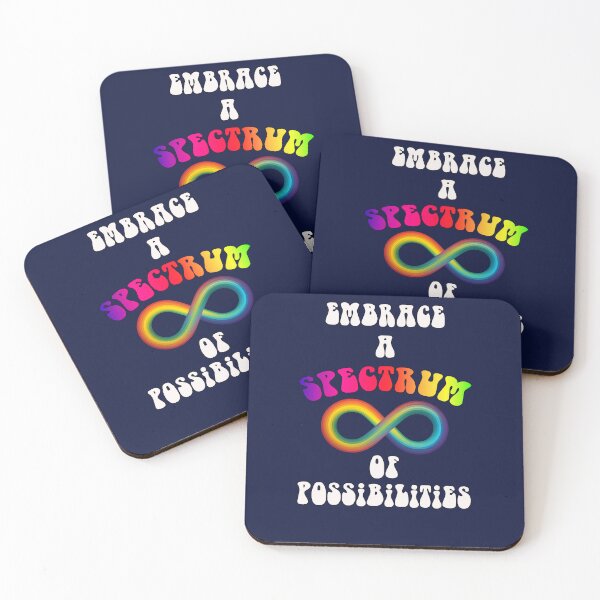 Item preview, Autism Awareness & Support Embrace A Spectrum of Possibilities Motivational designed and sold by tamdevo1.