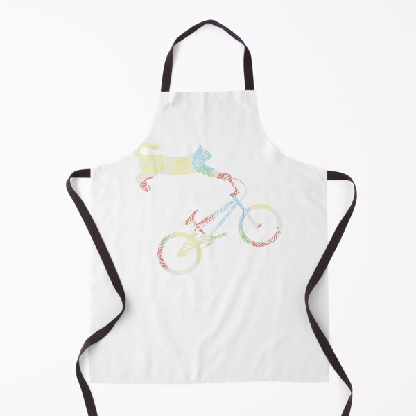 Item preview, Biker Cat Bmx Bike Funny Animal Biking Cycling Bicycle Gift designed and sold by charliemych.