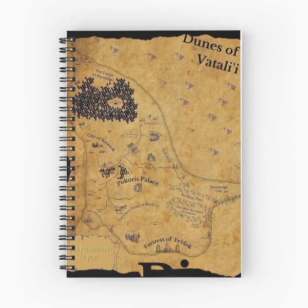 Item preview, Map of Pok designed and sold by AkselBookWizard.
