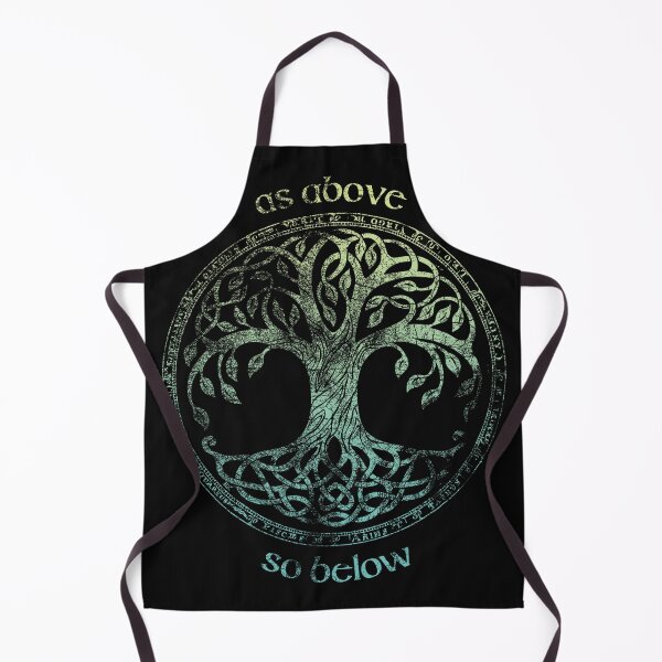 Item preview, Tree Of Life, As Above So Below, Norse Viking Celtic designed and sold by Wanderlust77.