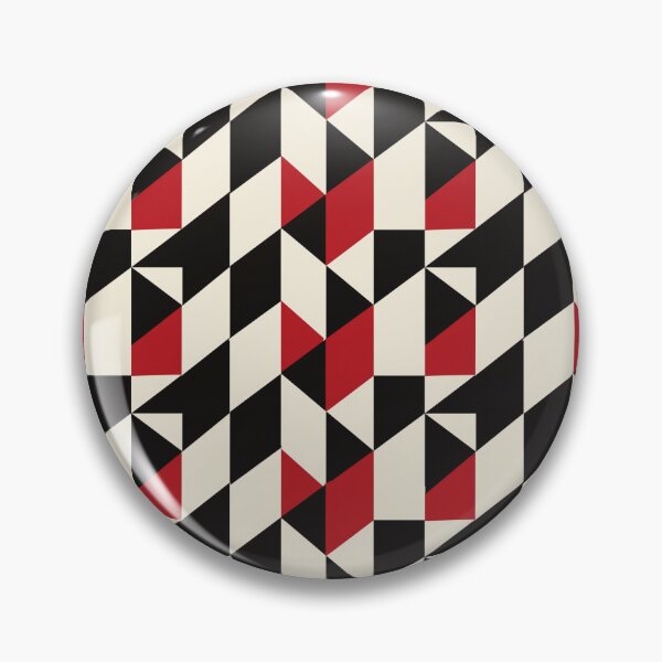 Item preview, Crimson Contrast: Geometric Opulence designed and sold by Chreggie.