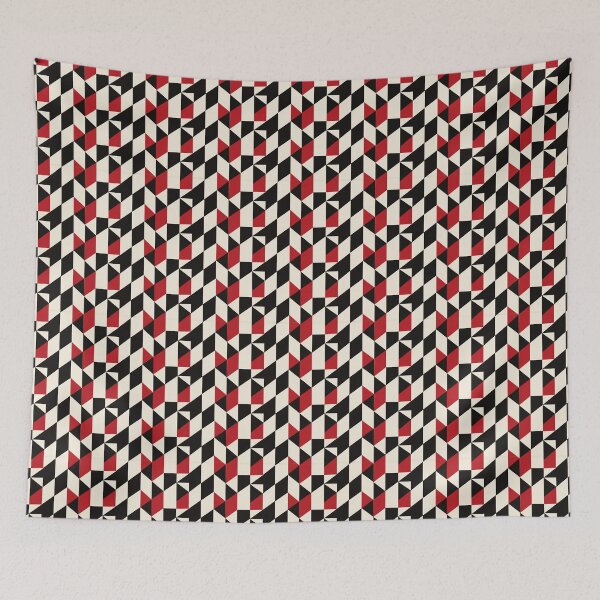 Item preview, Crimson Contrast: Geometric Opulence designed and sold by Chreggie.