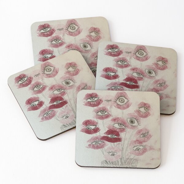 Item preview, Kiss roses, full print designed and sold by jellyfishsticks.