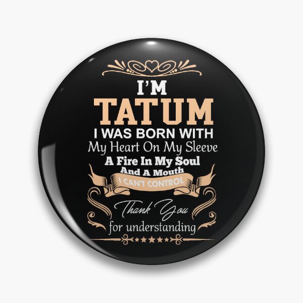 Item preview, Tatum Girl Name Definition designed and sold by Share-me.