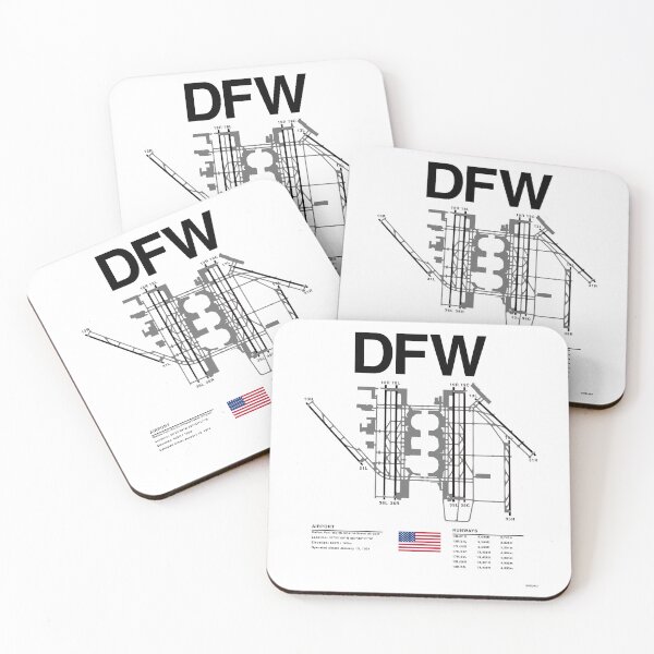 Item preview, Dallas Fort Worth International Airport designed and sold by KelmoDesigns.